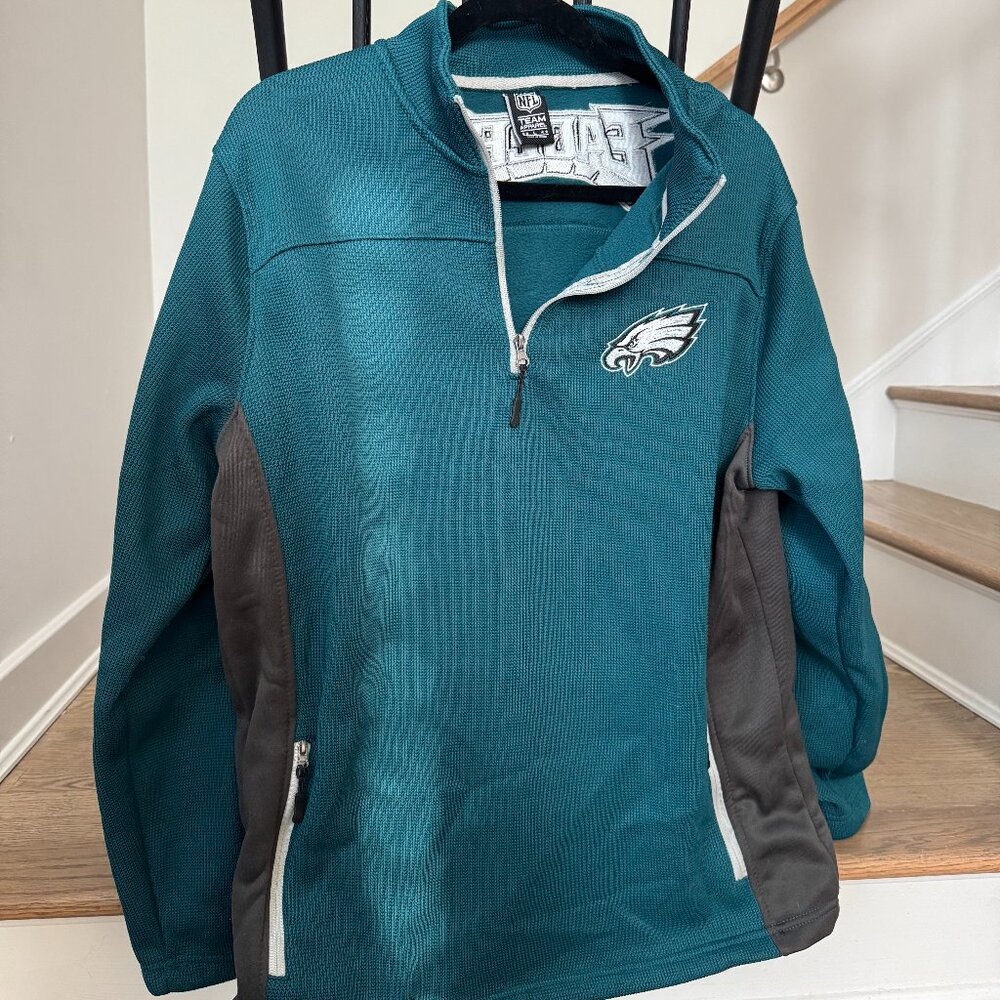 Men's Philadelphia Eagles Quarter-Zip Jacket